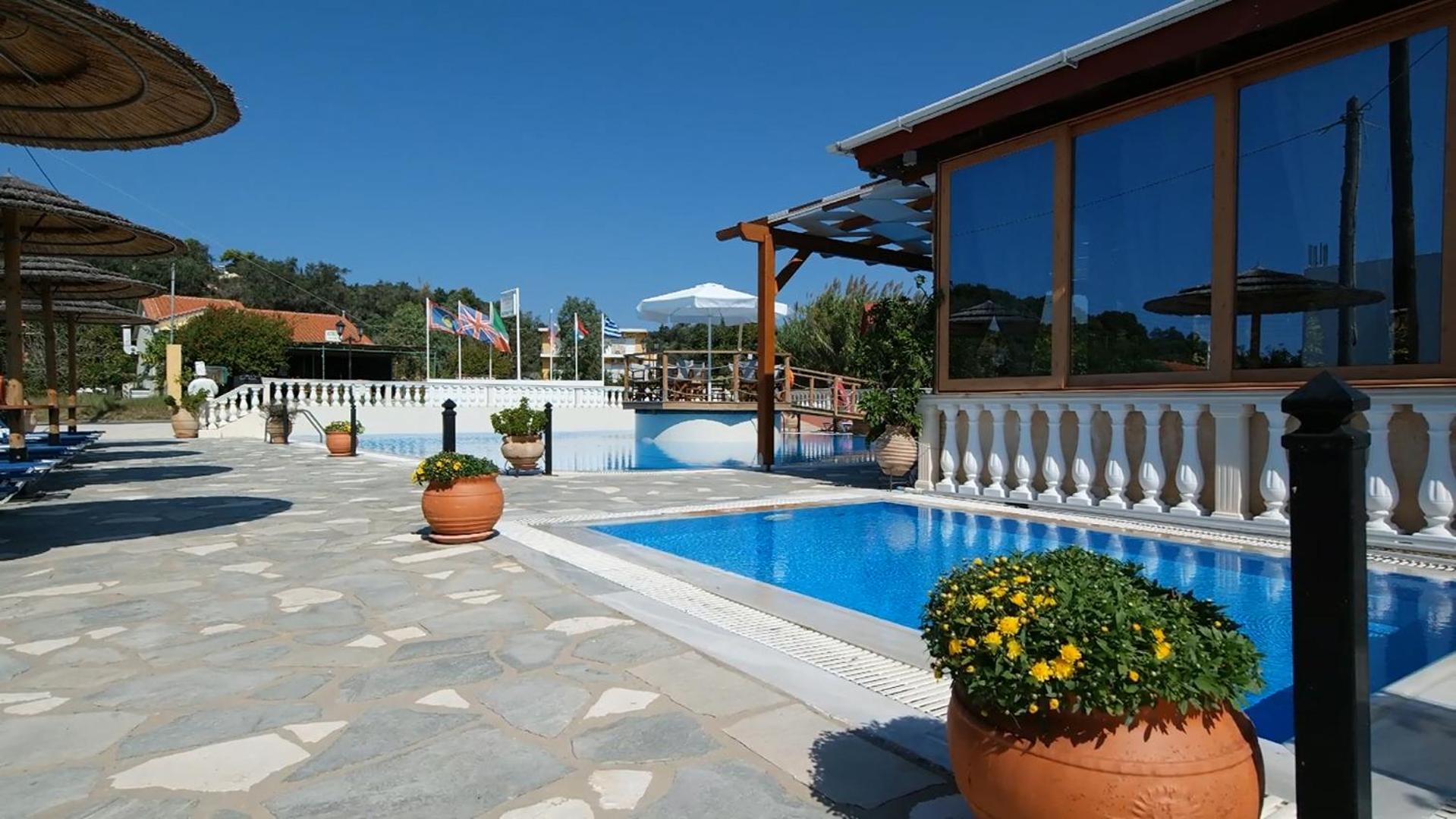 Hotel Marvel Arillas  Bagian luar foto